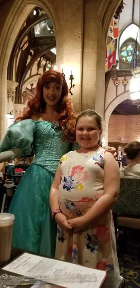 Ariel Cinderellas royal table