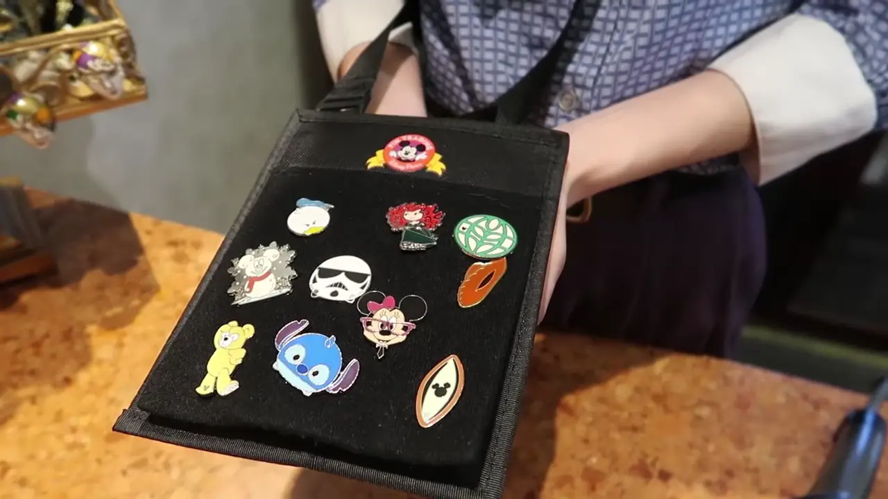 Trading Pins With Cast Member