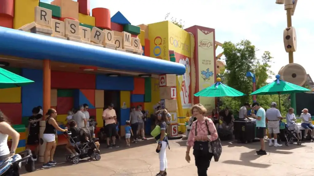 Toy Story Land Restrooms
