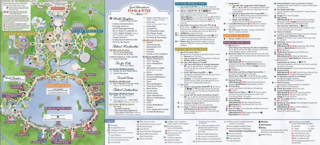 Disney World Maps 11