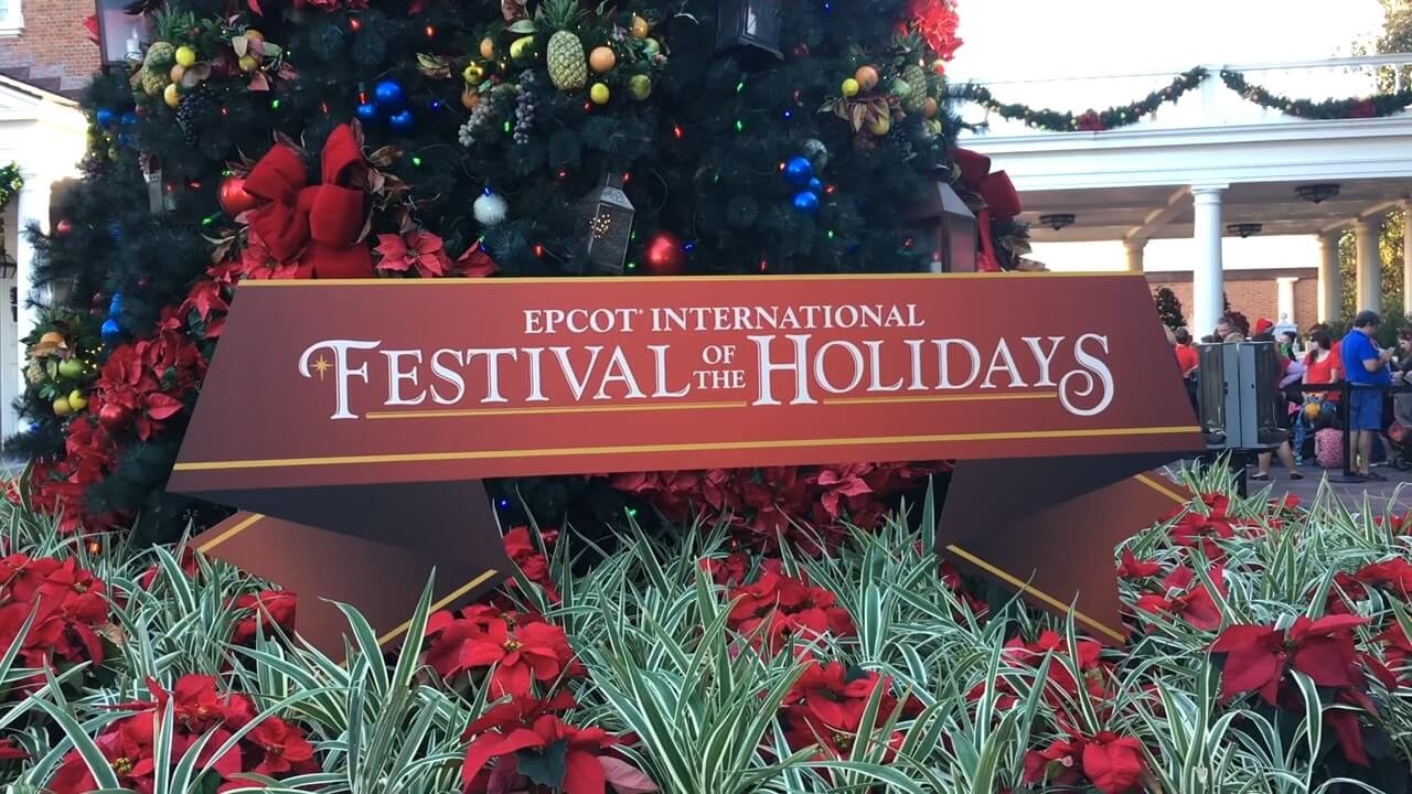 Epcot International Festival of the Holidays Guide Epcot 1
