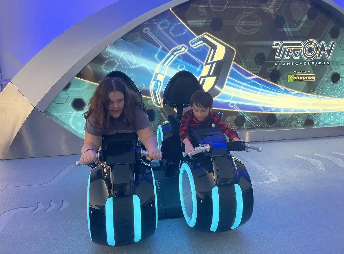 Race Through The Grid: Tron Ride At Disney 7