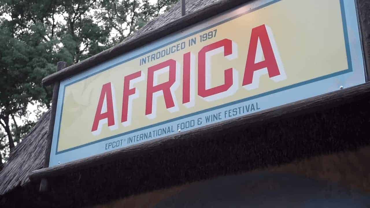 international food and wine festival - walt disney world - africa